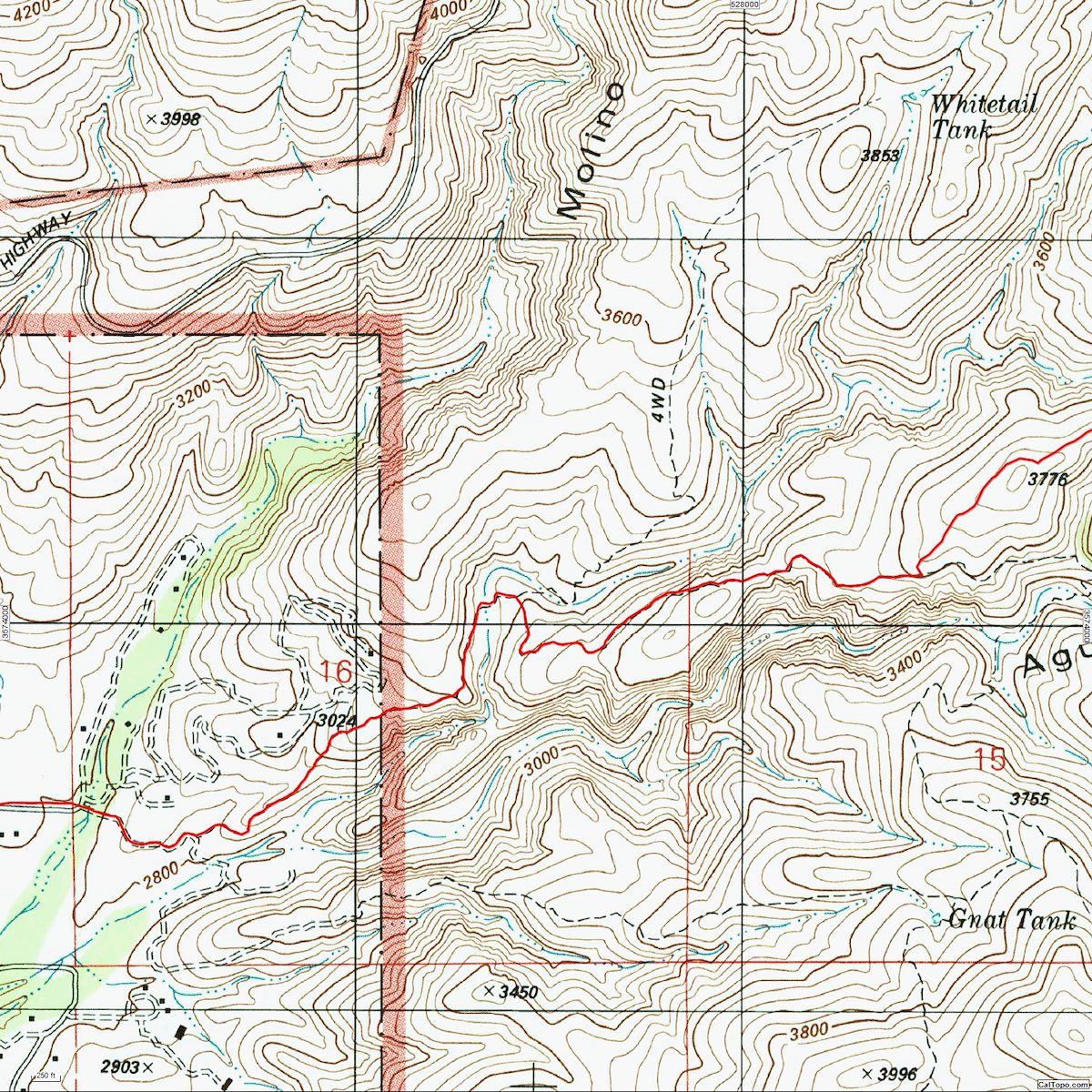 Whitetail Tank Overview Map