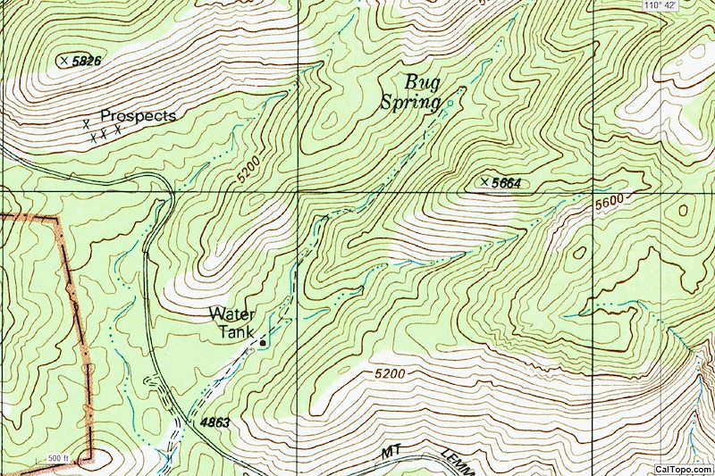 Bug Spring Route - January 2017
