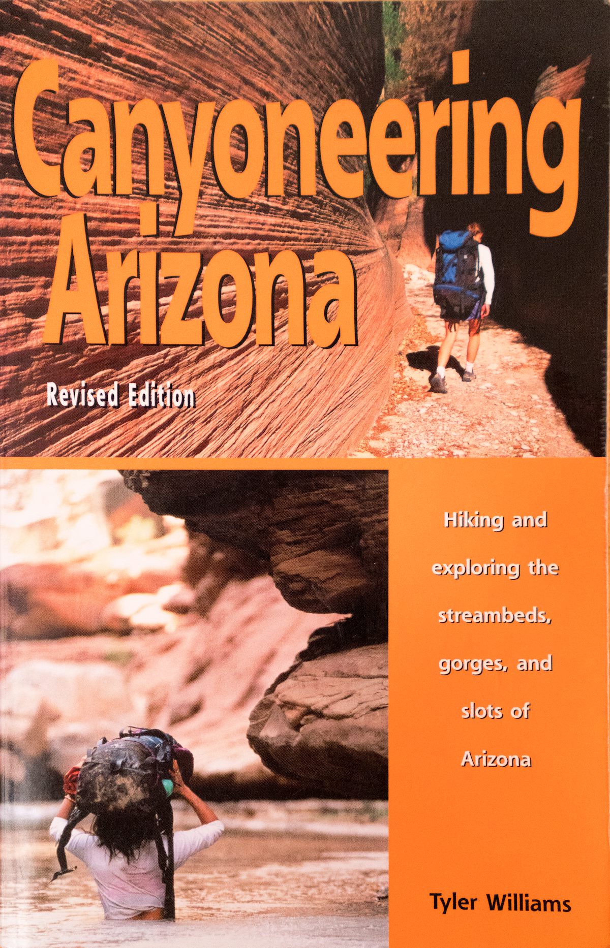 Cover of Tyler Williams' Canyoneering Arizona, 2005 Revised Edition