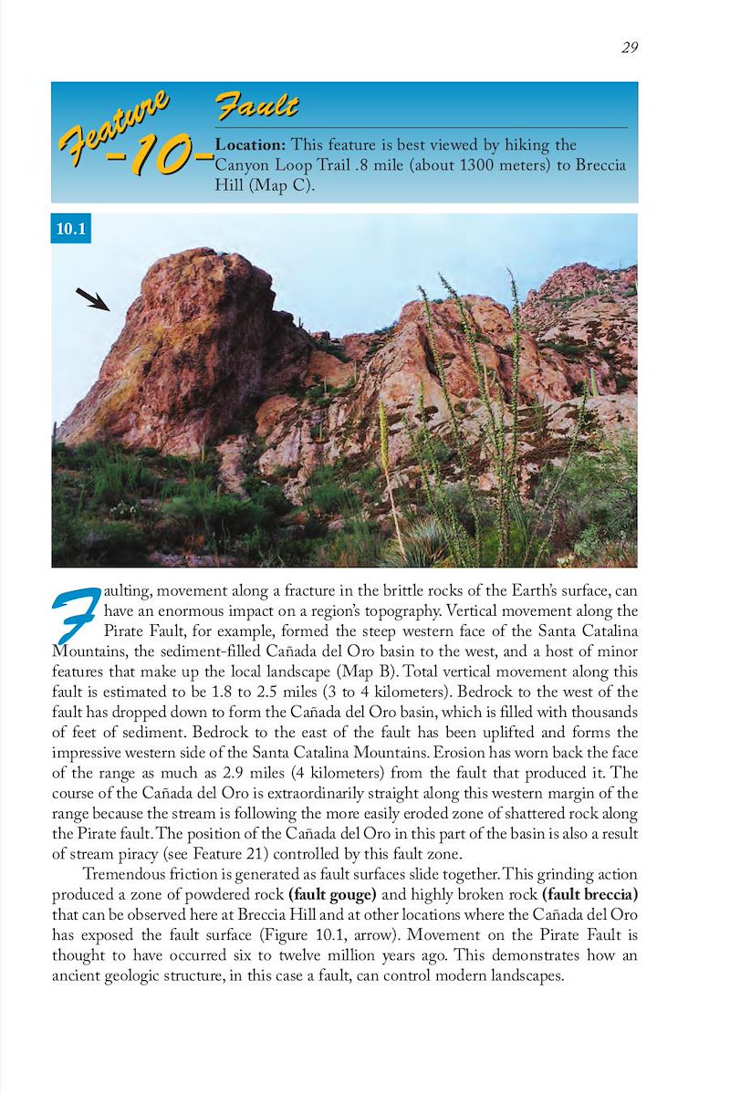 A Guide to the Geology of Catalina State Park and the Western Santa Catalina Mountains - Page 29
