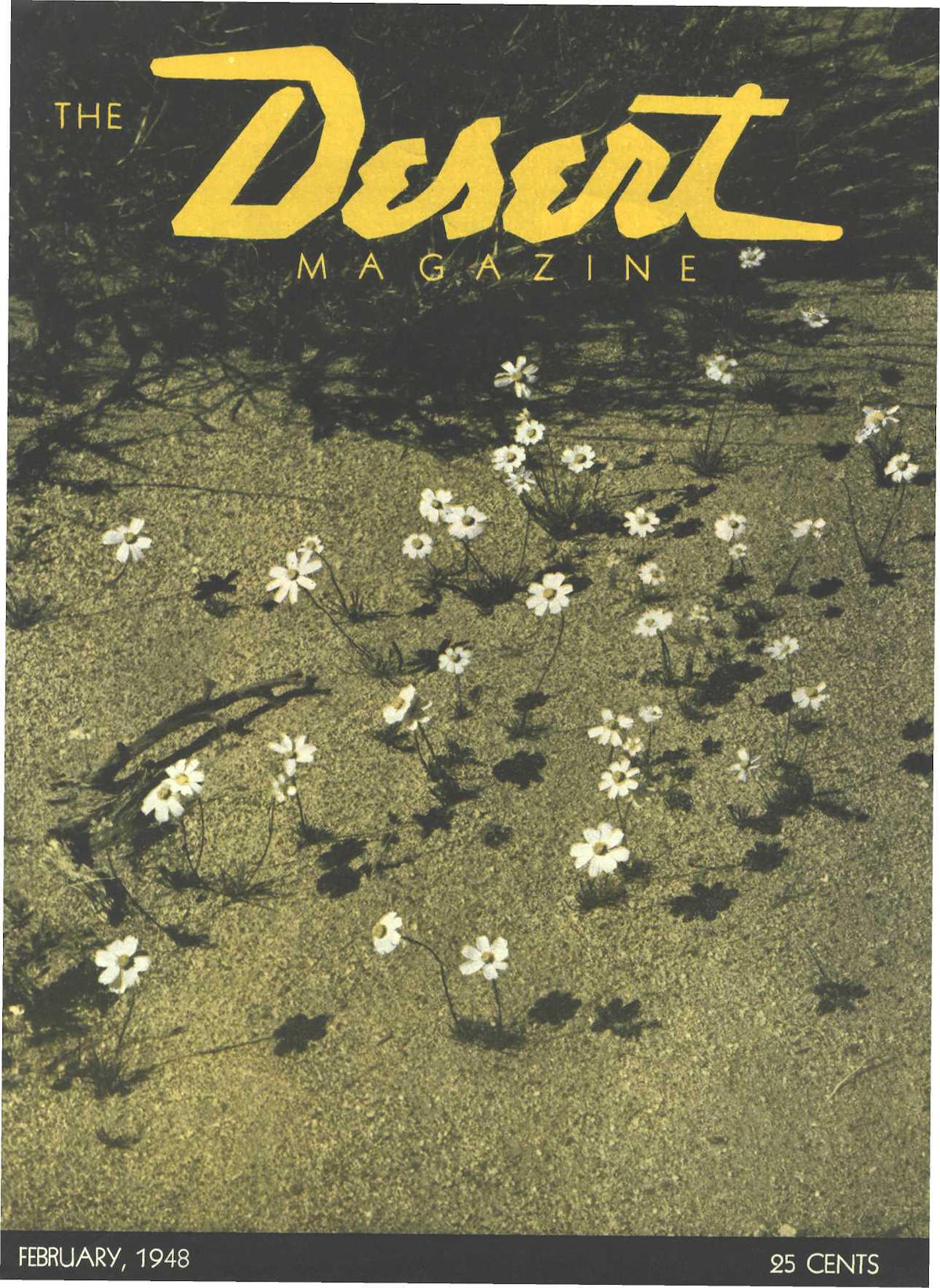 The Desert Magazine - February, 1948 Cover Page