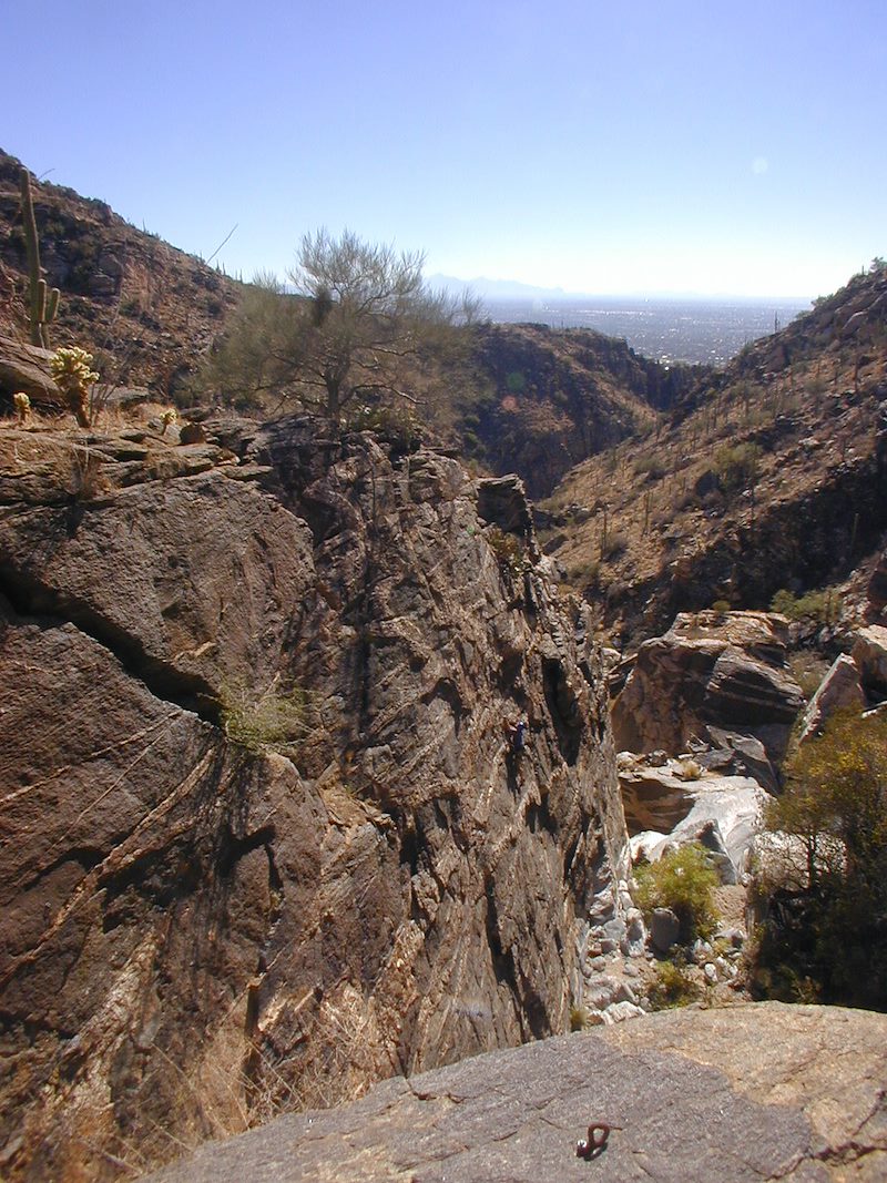 2001 Fall Charles Climbing at Rivendale