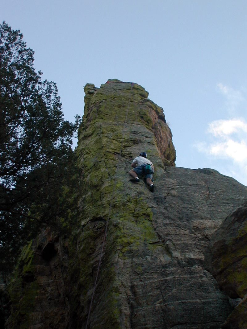 2001 Fall Dana on Dragon Tower