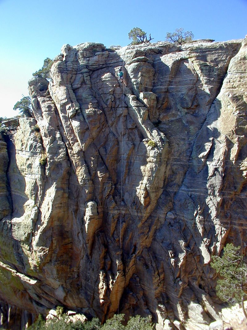 2001 Fall Lara close to the top