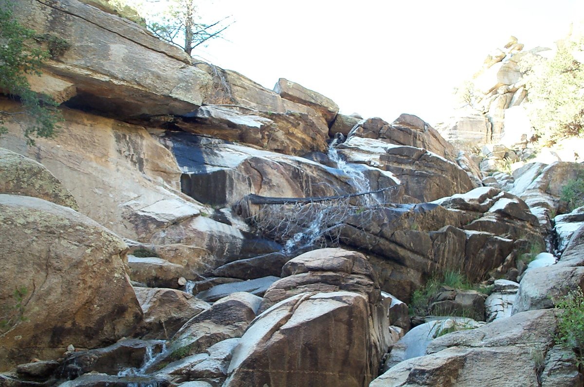 2002 September Carved Granite in Pine Canyon