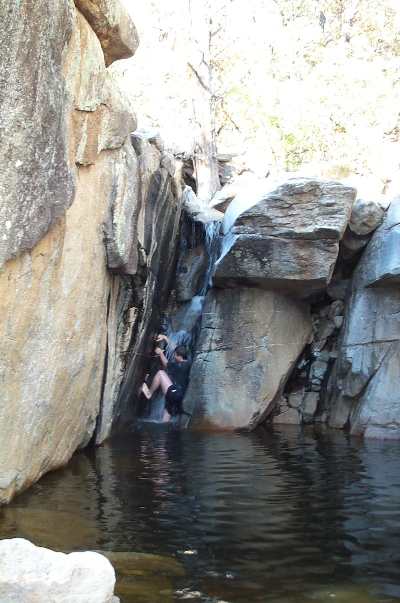 2002 September Nice Pool and Spill above the 2nd Falls