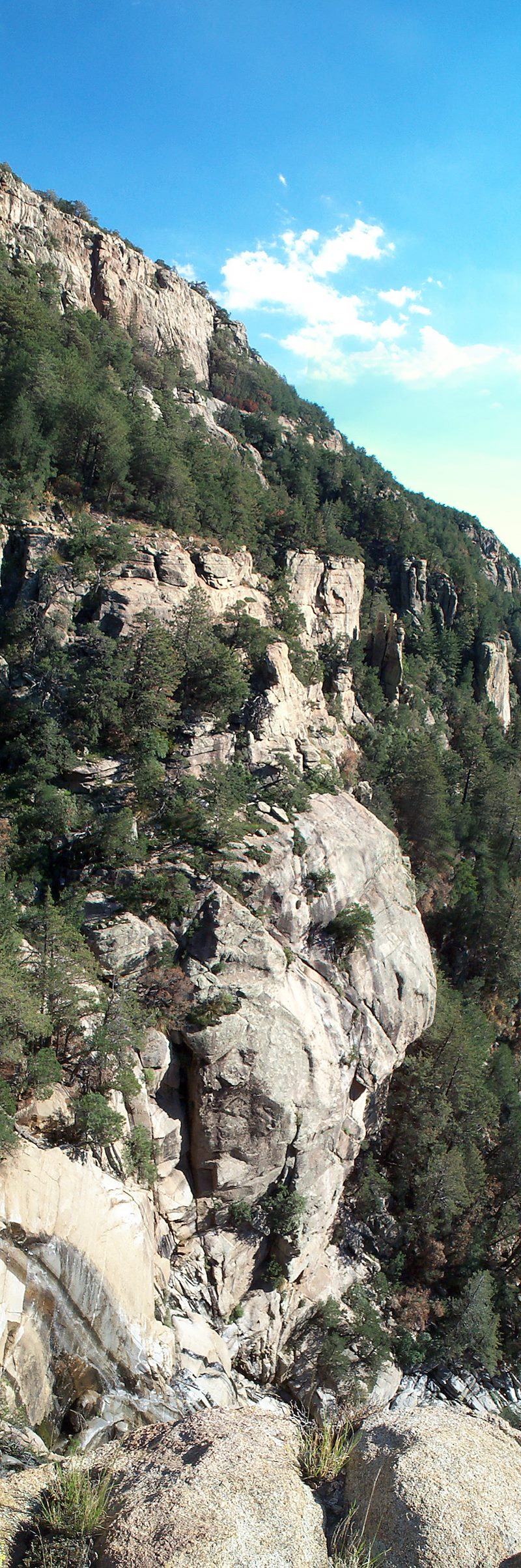 2002 September Pine Canyon Cliffs