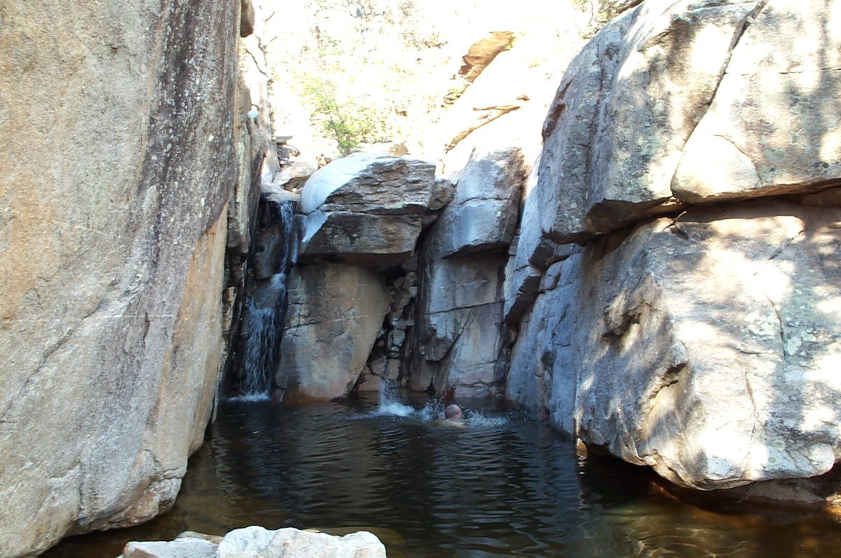 2002 September Pool above the 2nd Falls