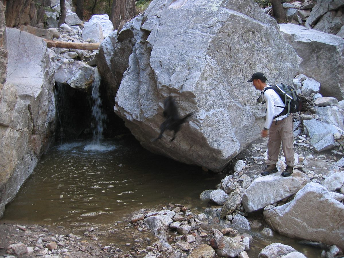 2004 August Tim and Sara in Spencer Canyon