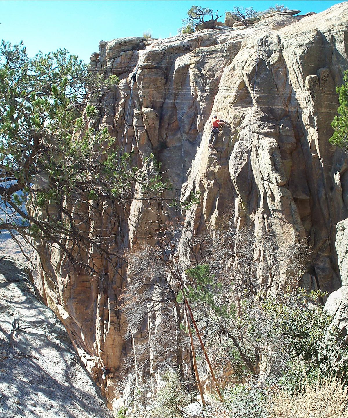 2004 December Dave on North Fin