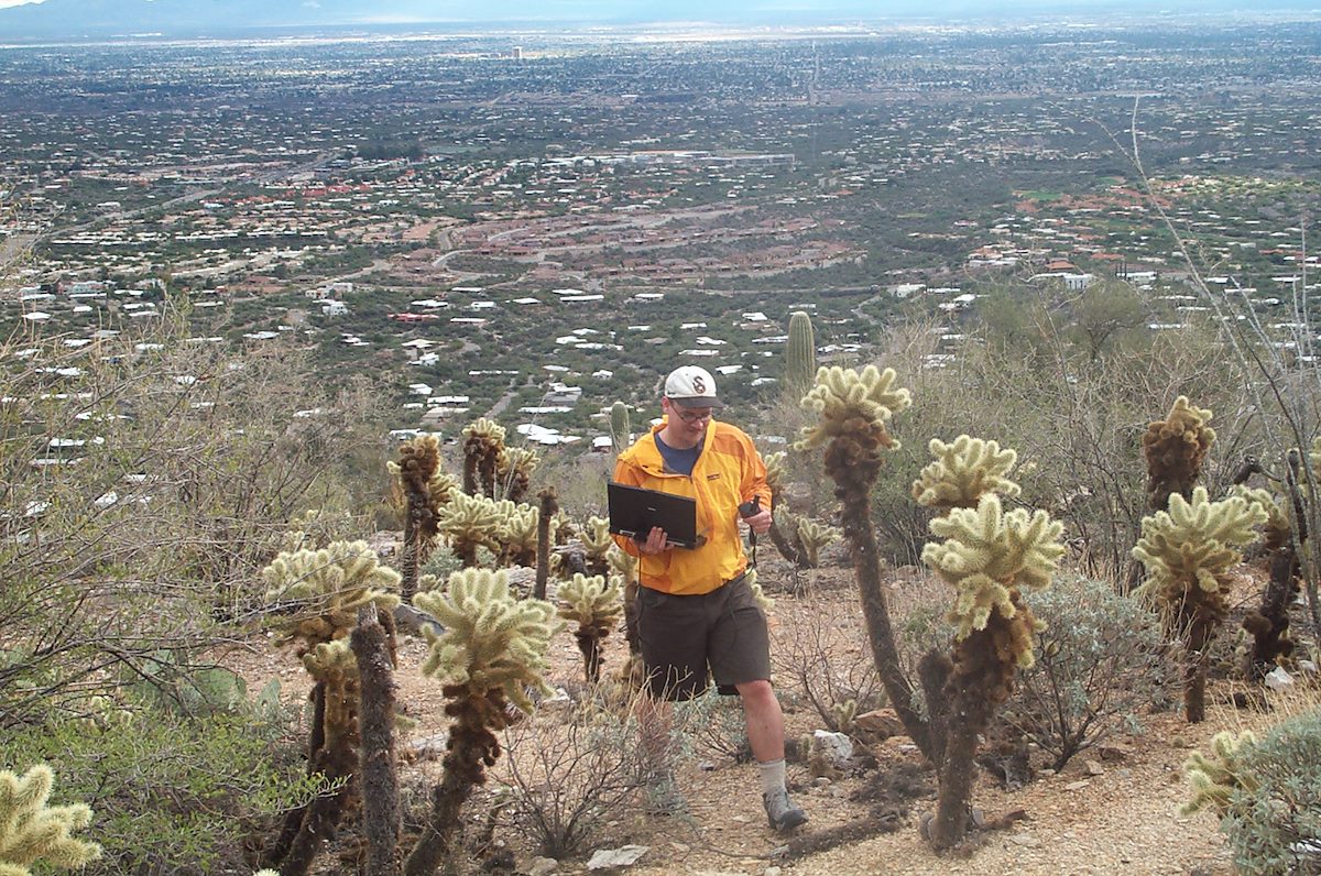 2004 January Pontatoc Ridge Collecting GPS Screenshots