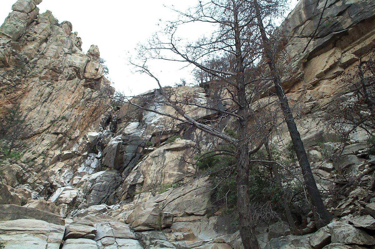 2004 July Pine Canyon Falls