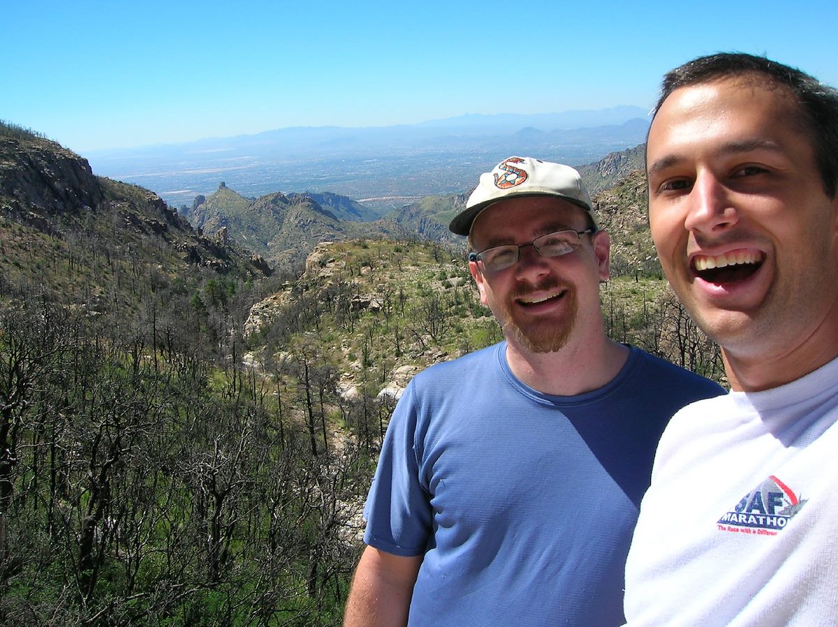 2005 September Heading Down Pine Canyon