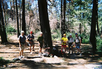 2005 September Lemmon Creek Start