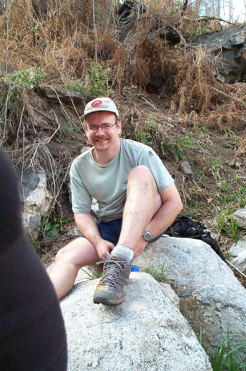 2006 April Alder Canyon - Crystal Spring Trail Crossing