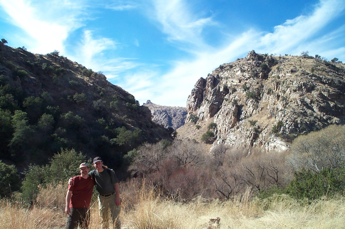 2006 January Hiking into Bear Canyon