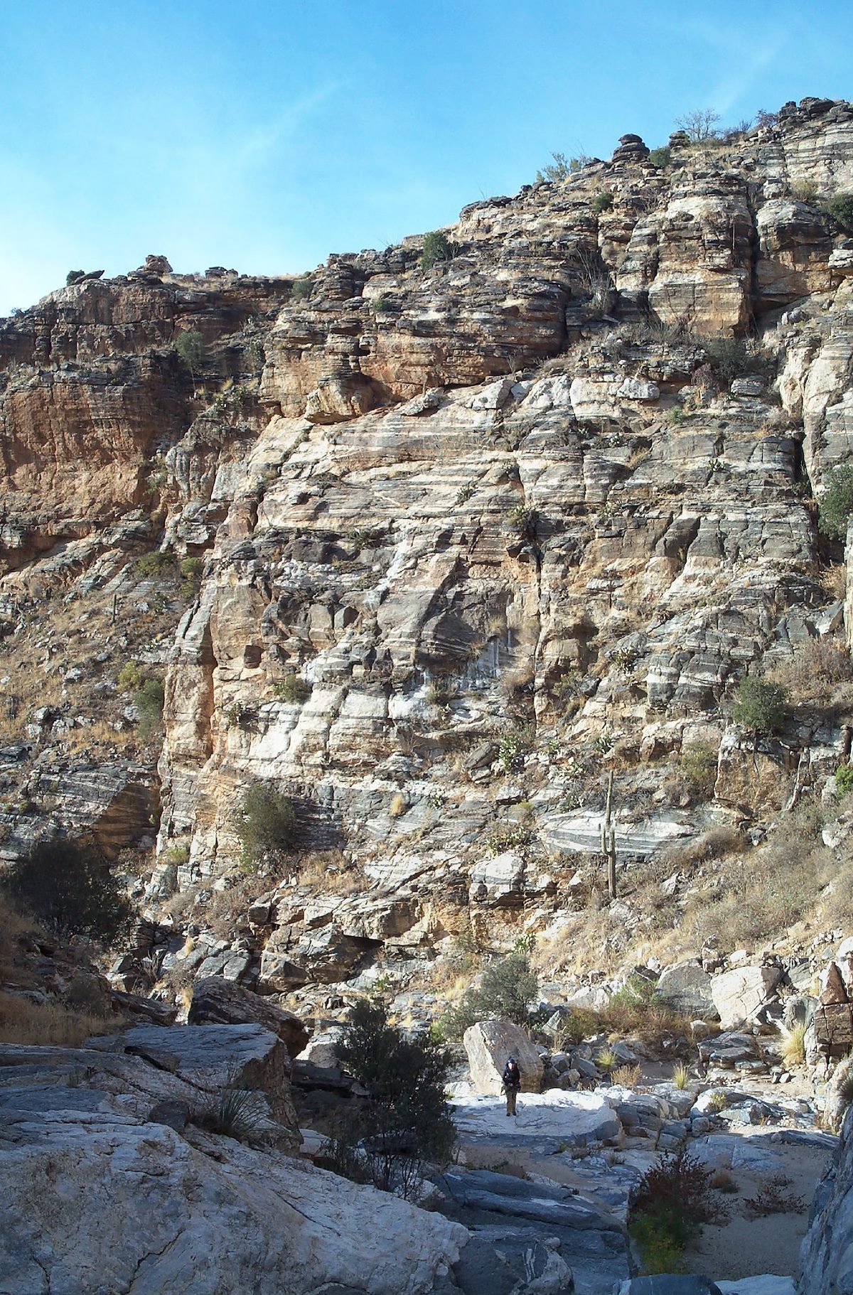 2006 January Soldier Canyon Before Last Rappel