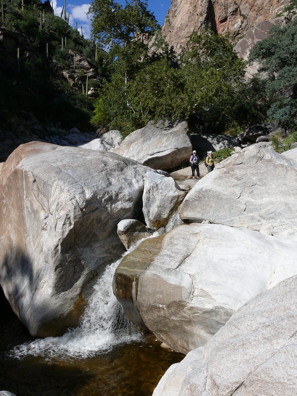 2006 September Sabino Canyon above Last Tram Stop