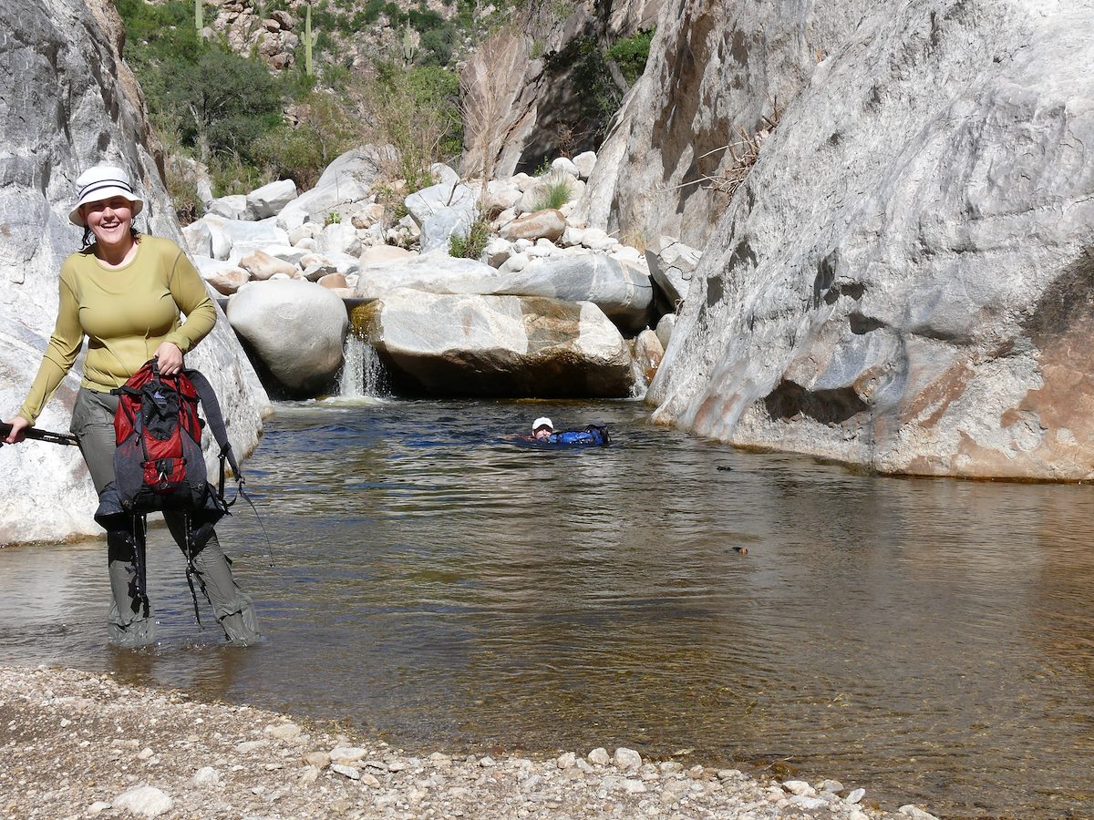 2006 September Sabino Canyon Miner's Pools Area
