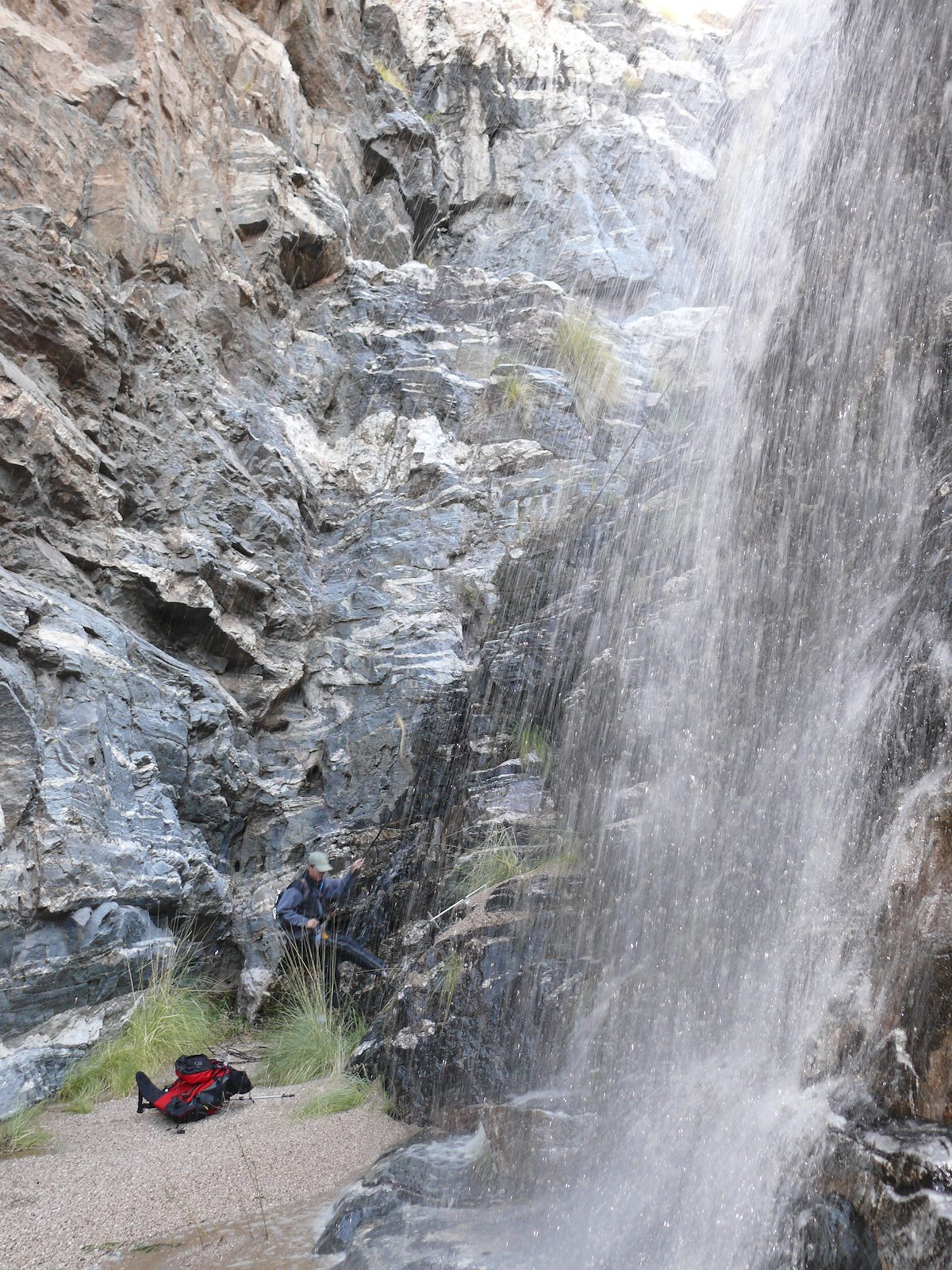 2007 December Soldier Canyon Frank Final Rappel 2