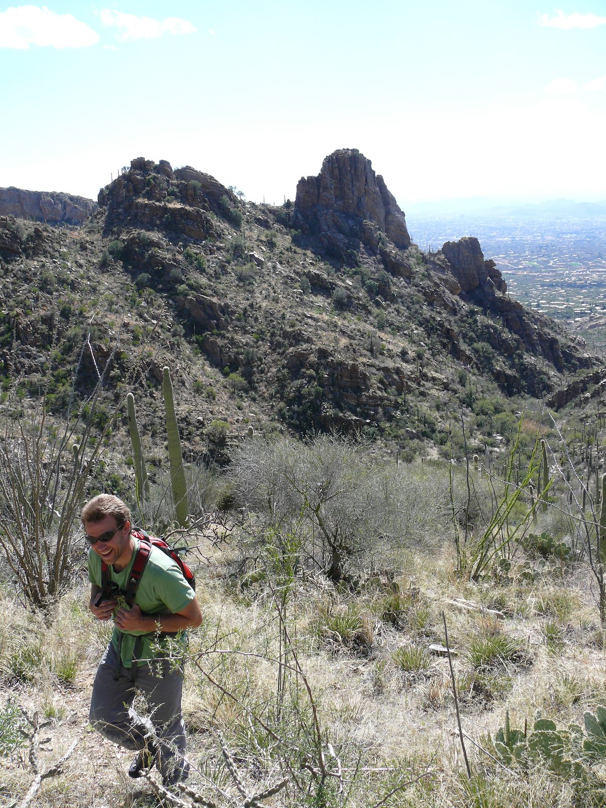 2008 February Thumb Canyon Looping To Finger Rock