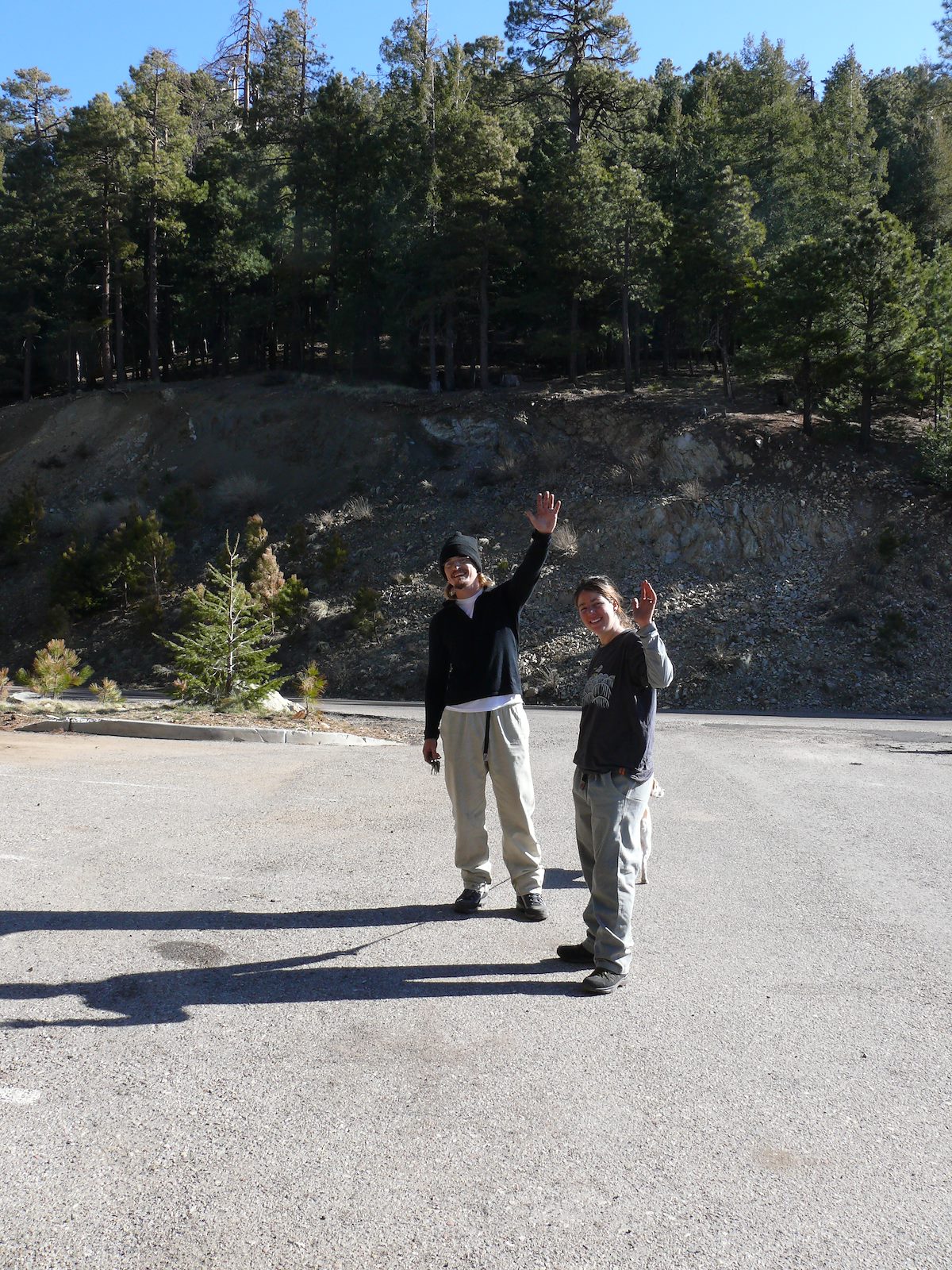 2008 March Box Camp Camping Gus and Kali