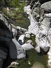 2008 September Small Pools above the first Falls in Pine Canyon