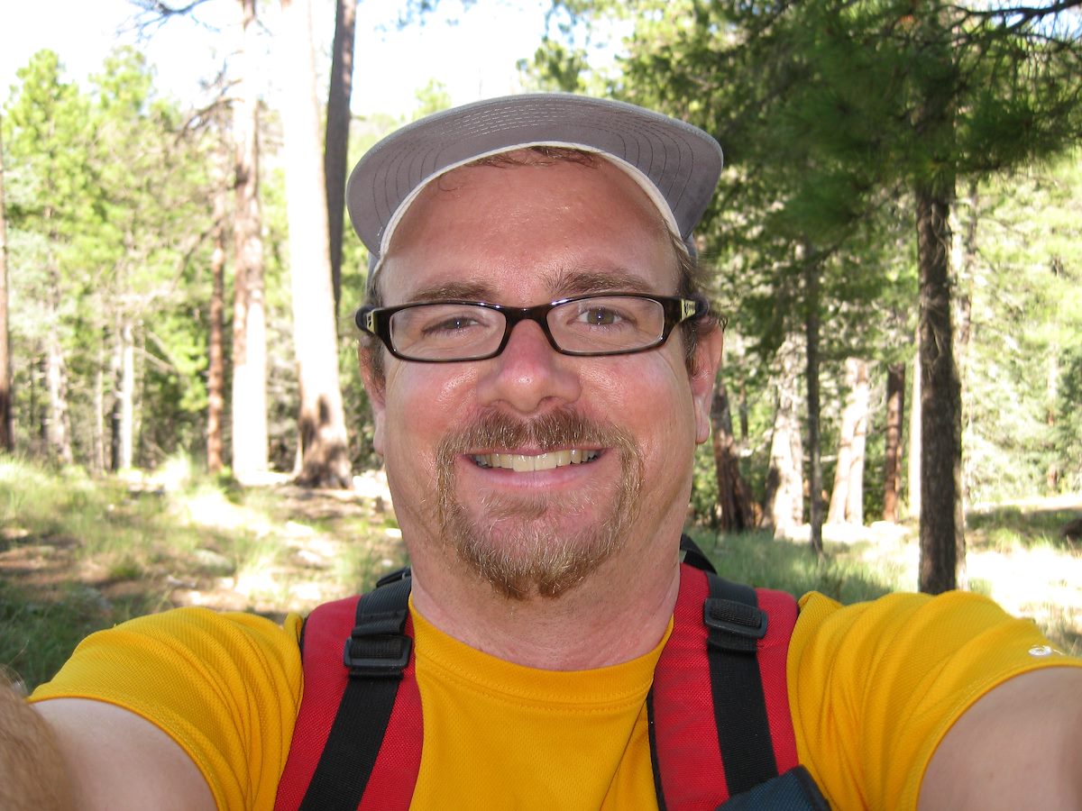 2008 September Starting down the Palisade trail