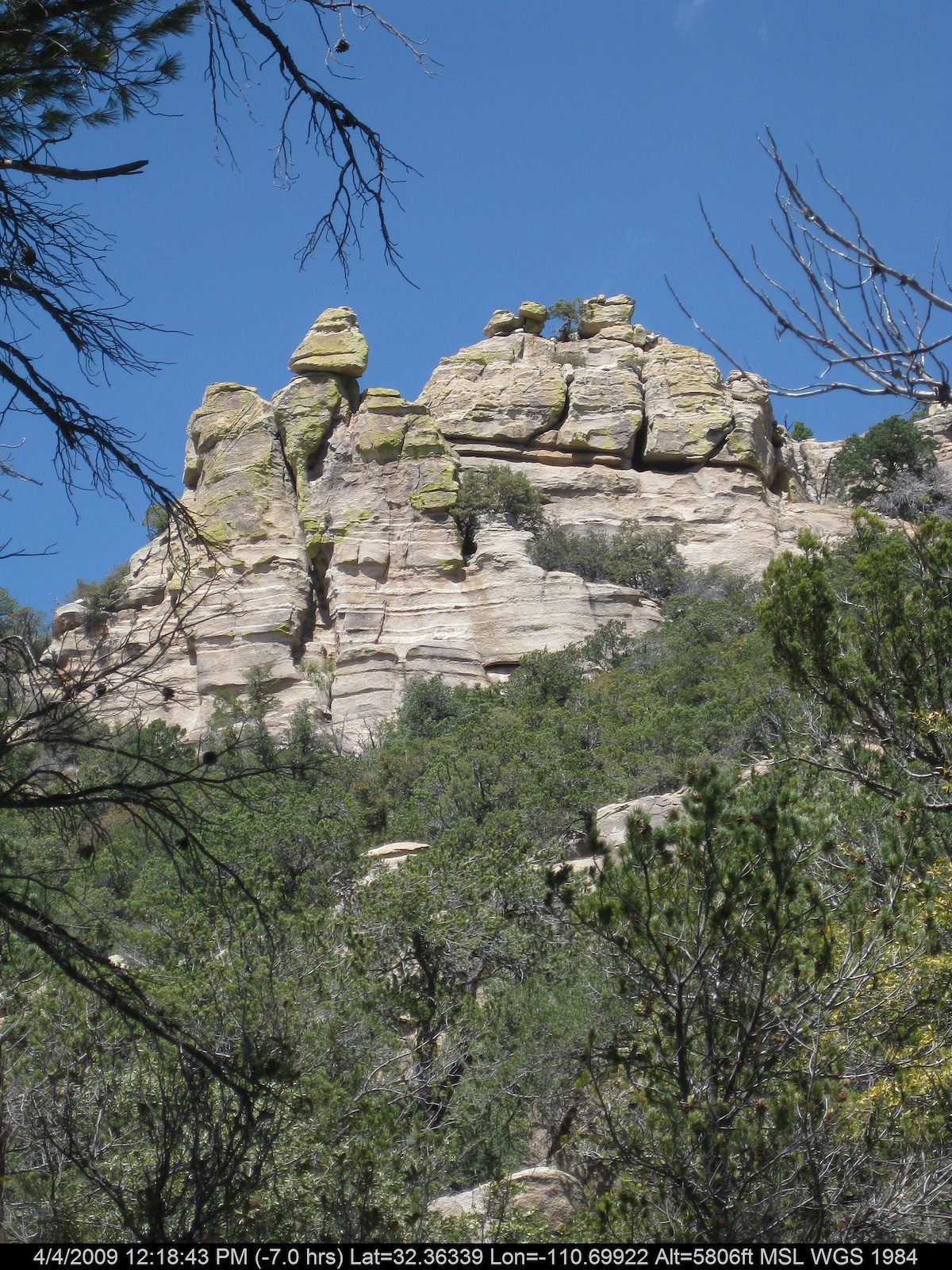 2009 April Cliffs above the Canyon