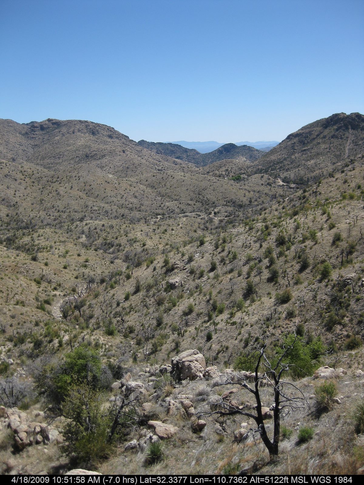 2009 April View Back to Prison Camp