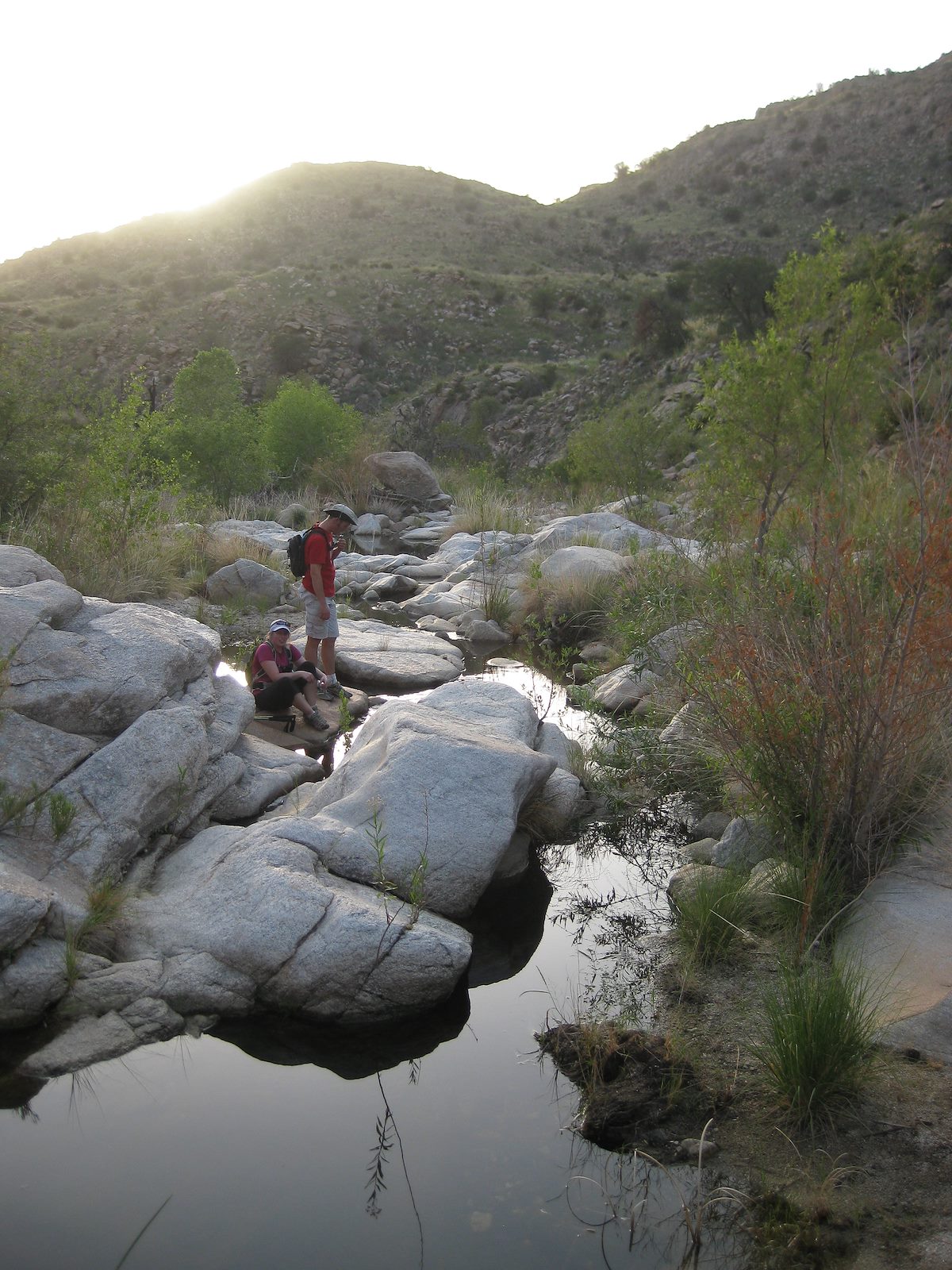 2011 August Sunset in Bear Canyon