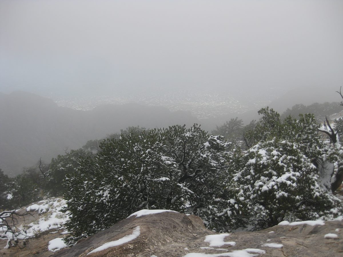 2011 December Clouds Coming in