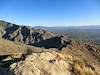 2011 December Looking Down the ridge up to Pusch Peak