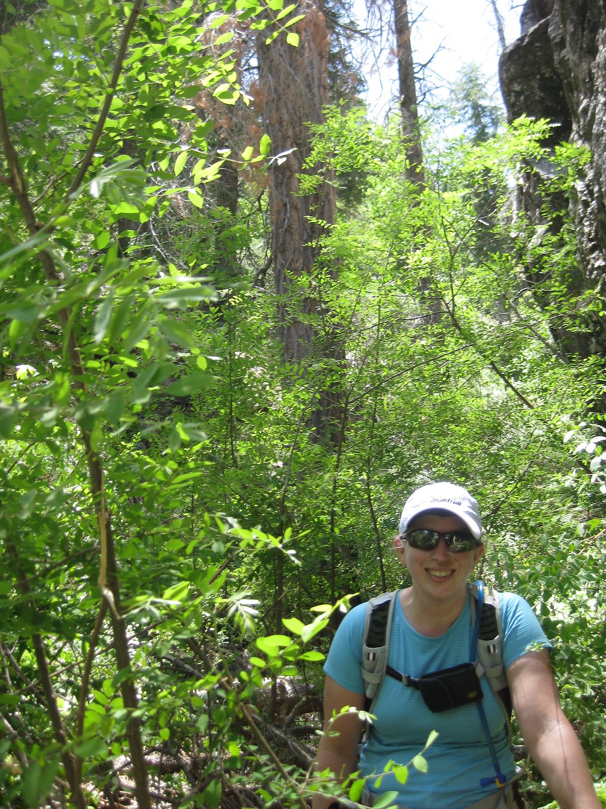 2011 May Alison in Edgar Canyon