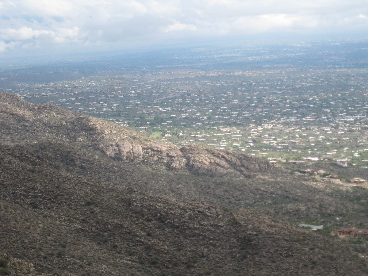 2011 November Cliffs at the lower end of Pontatoc Ridge