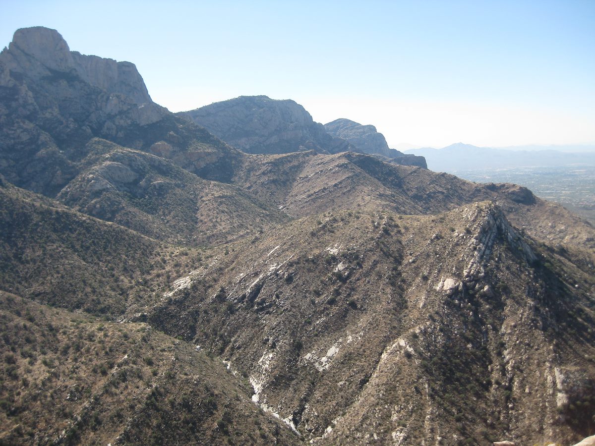 2011 November Looking South from Buster Mountain