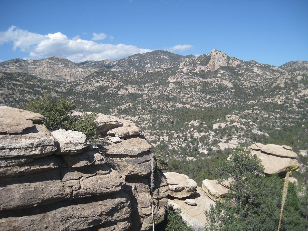 2011 October Airmen Peak looking towards Bear Canyon and the Highway