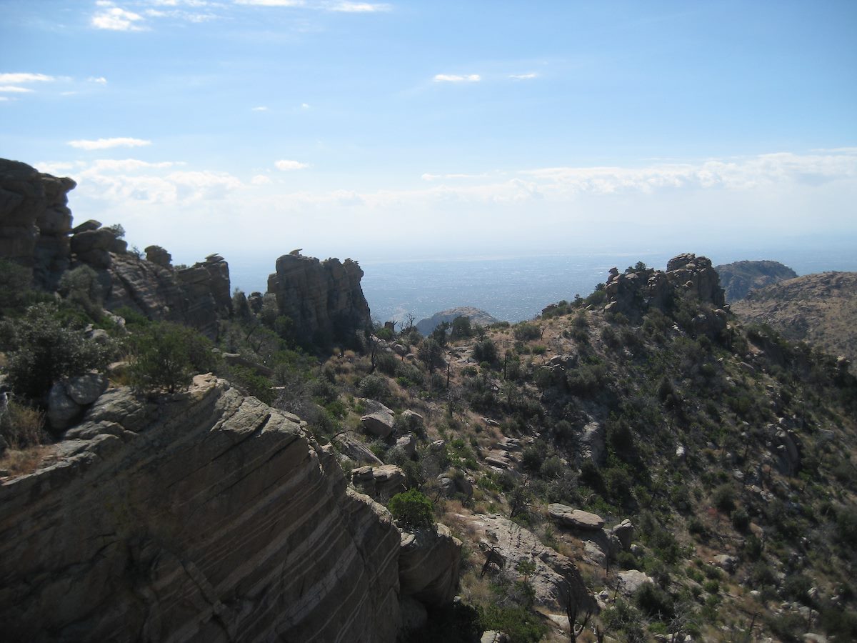 2011 October Looking along the ridge southwest of Airmen Peak