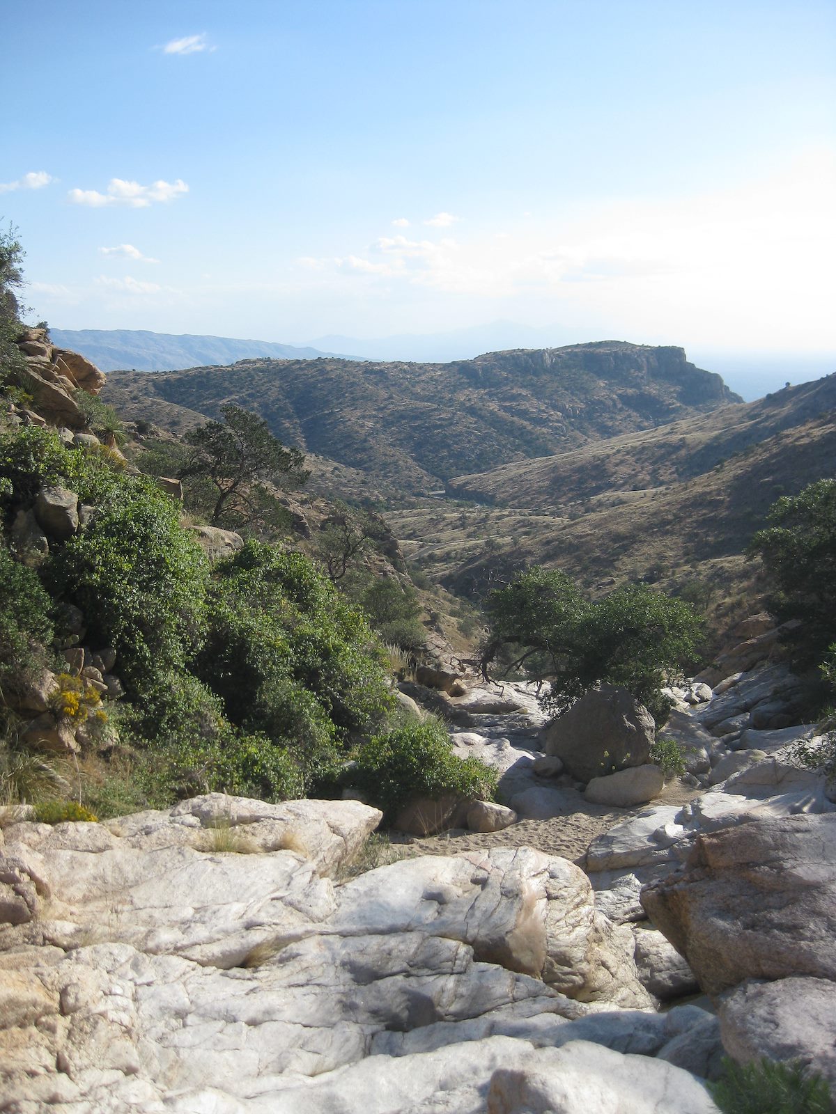 2011 October Looking Down the West Fork of Molino