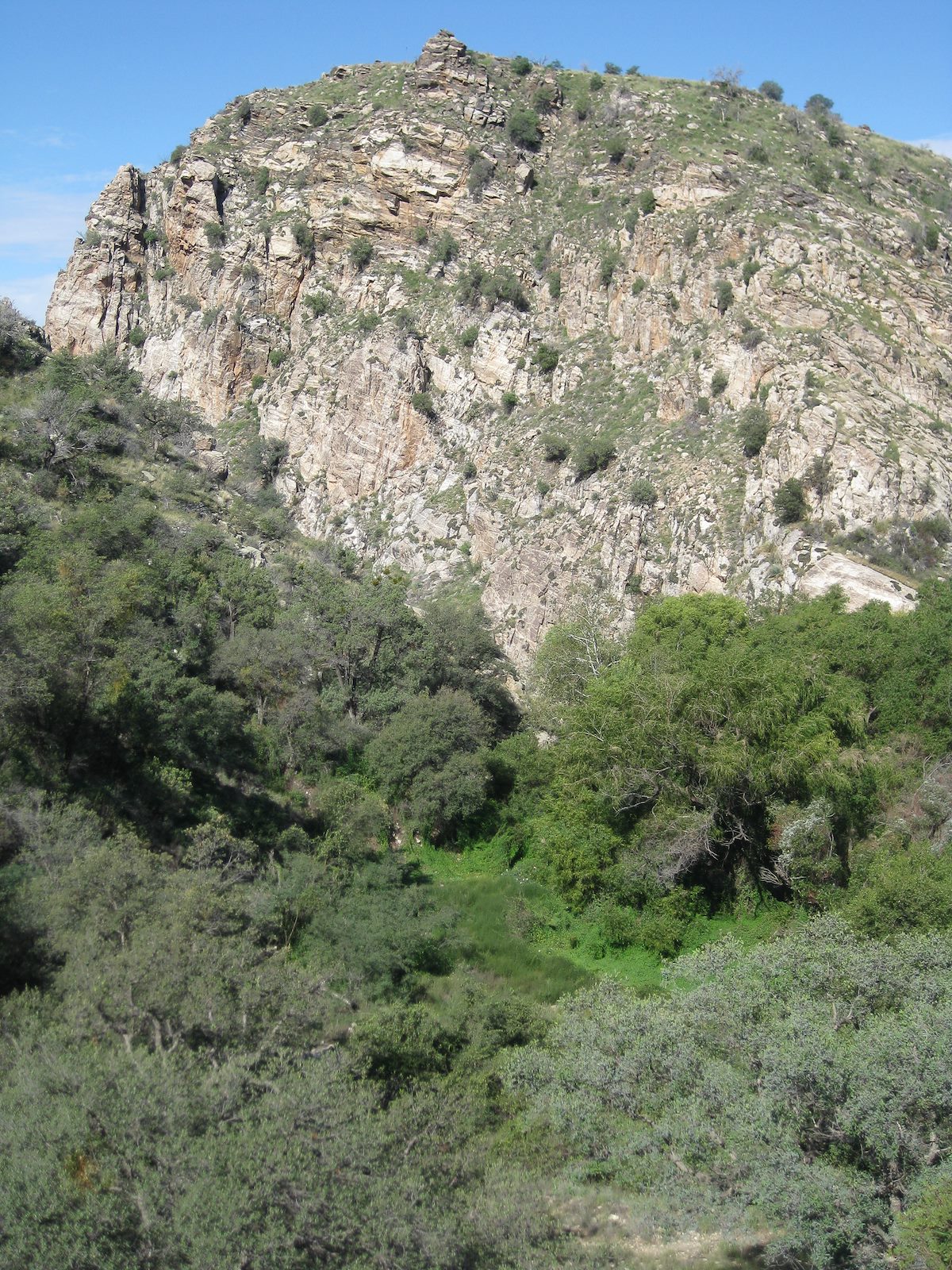 2011 September Looking down into Sycamore Reservoir