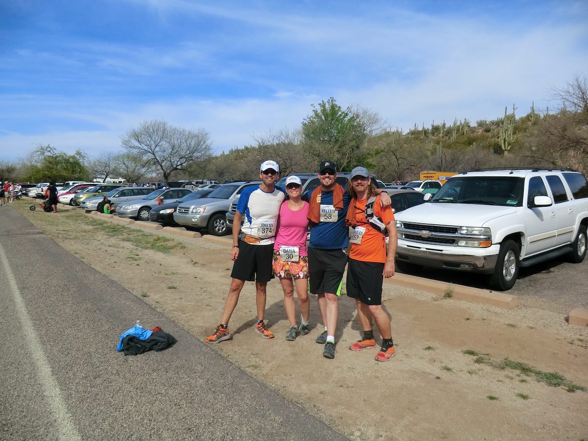 2012 April Summit Hut Crew at the Catalina State Park Trail Race