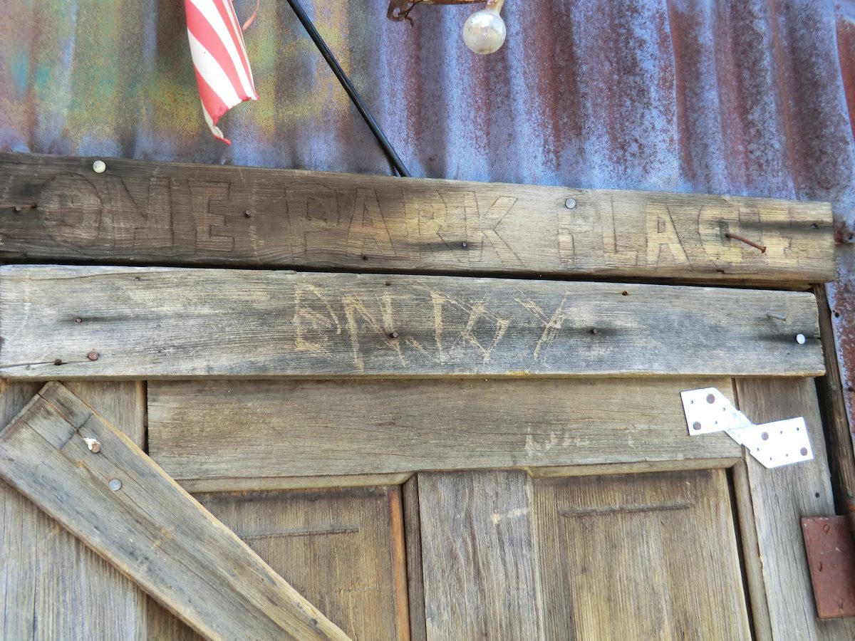 2012 August One Park Place Sign