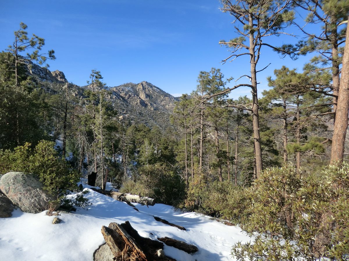 2012 December Looking towards Mount Bigelow from Bear Saddle