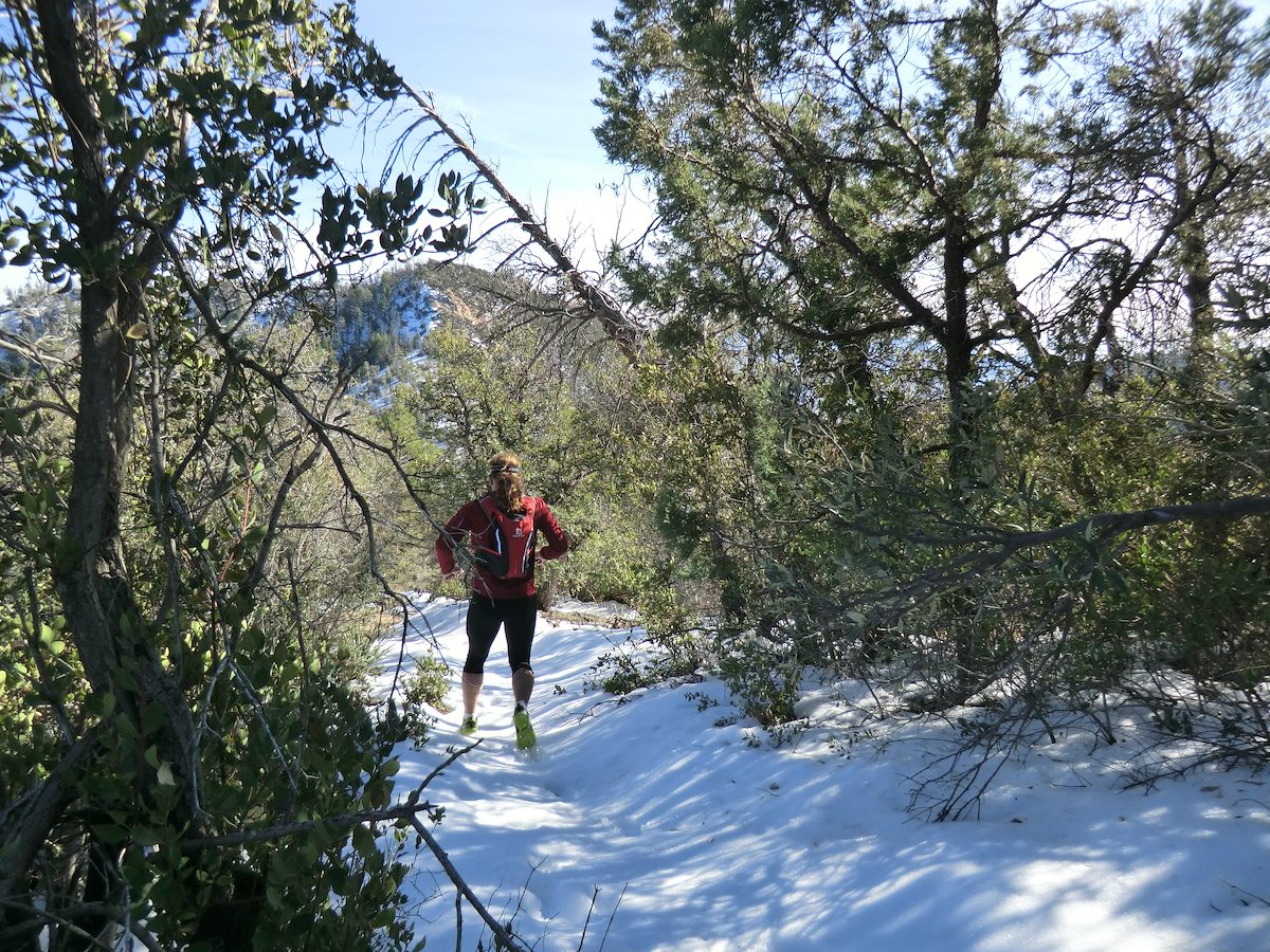 2012 December Running in the Snow
