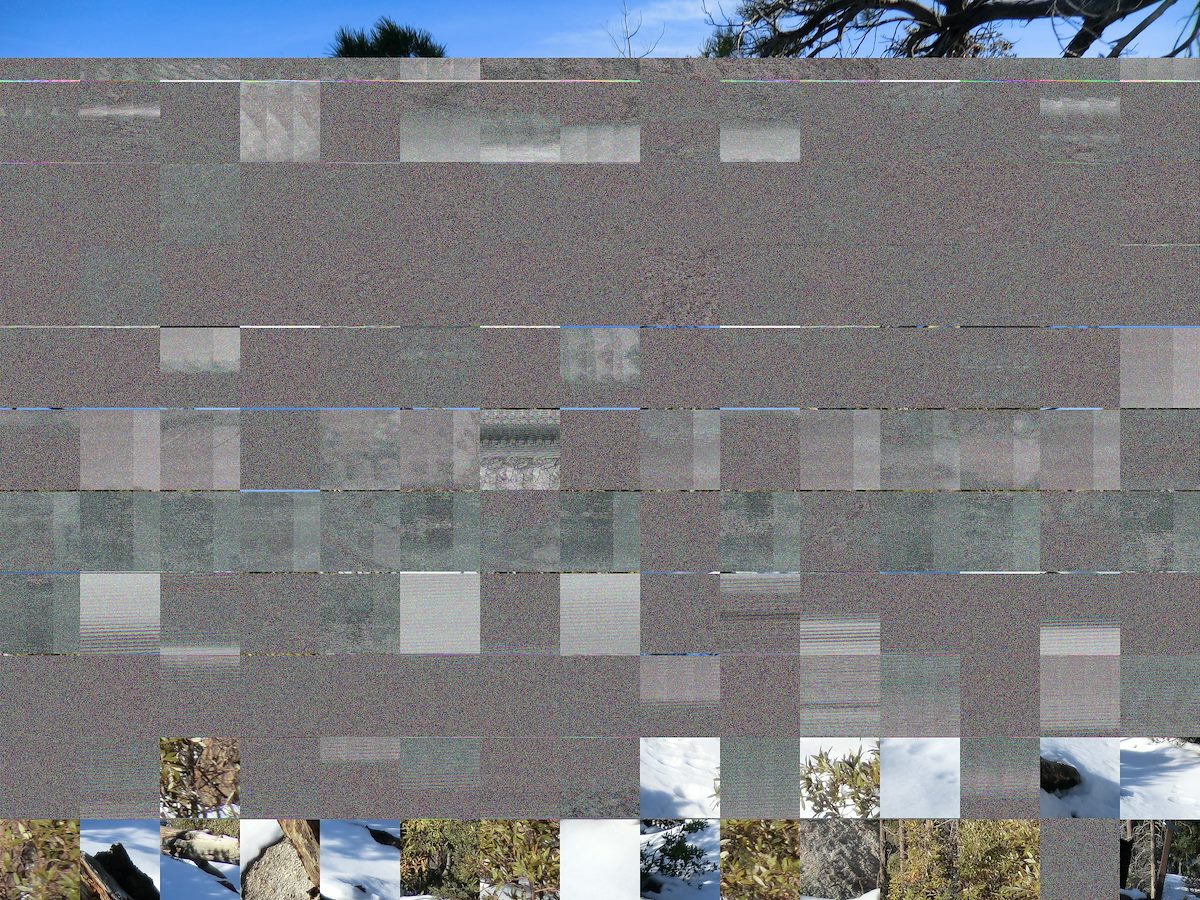 2012 December Snow on the Guthrie Mountain Trail