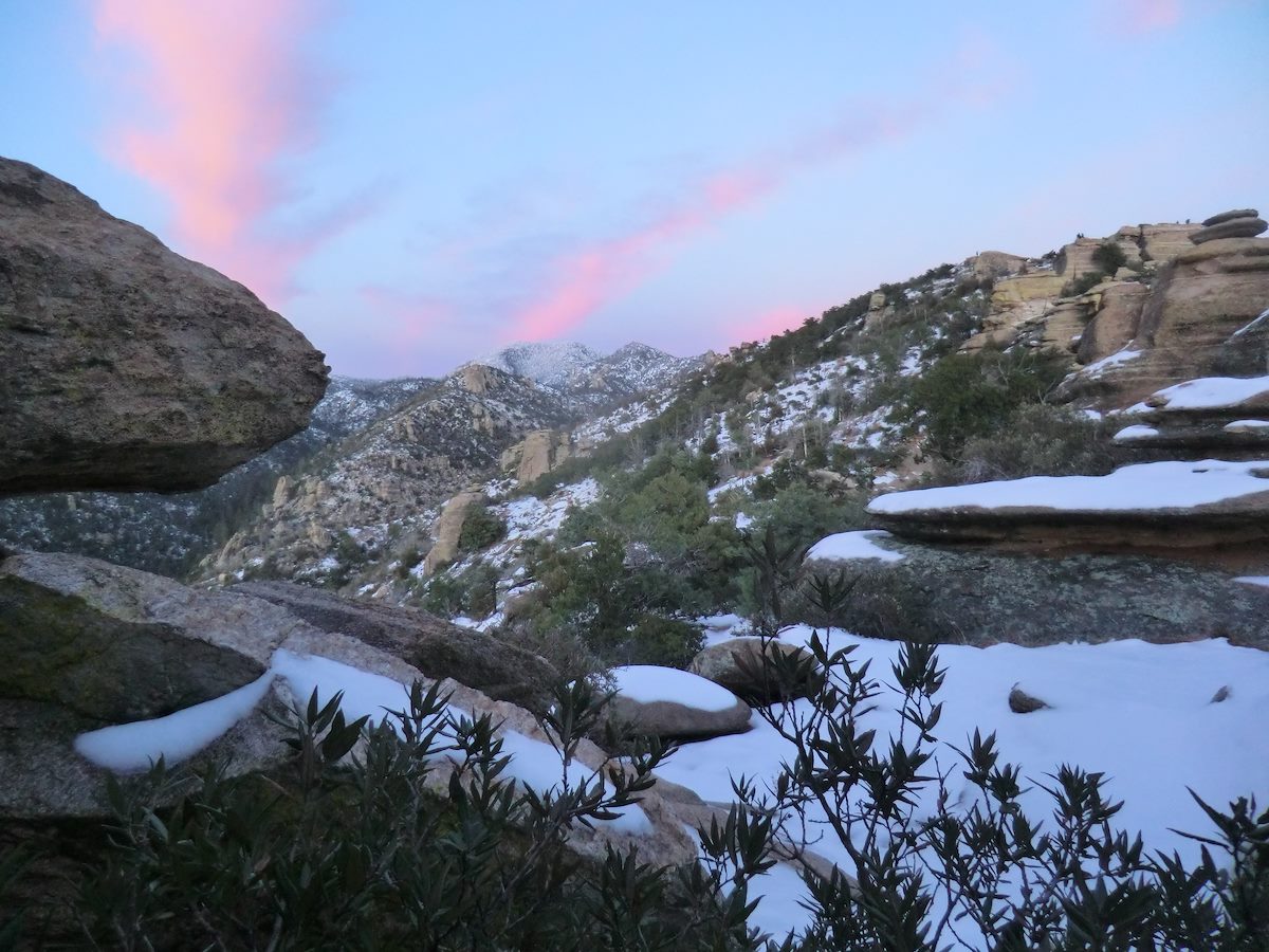 2012 December Towards the snow