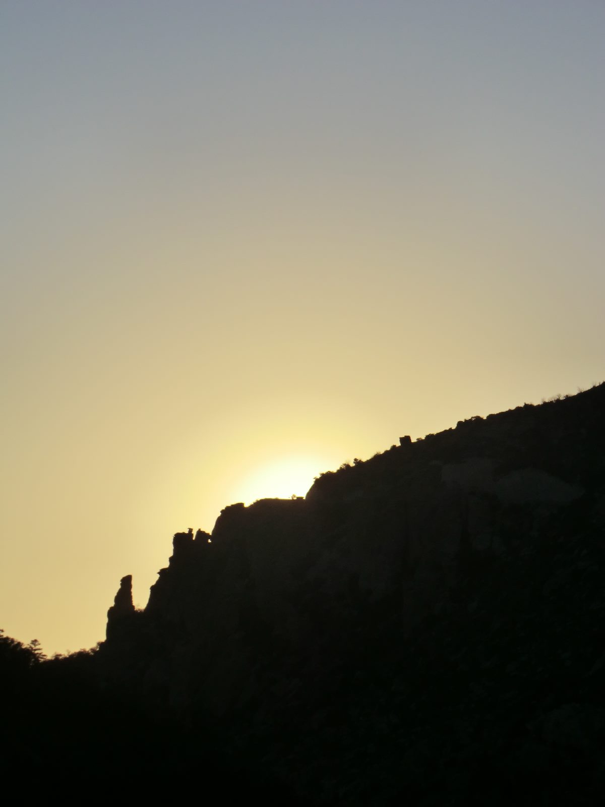 2012 February Looking Towards Windy Point, Sunset