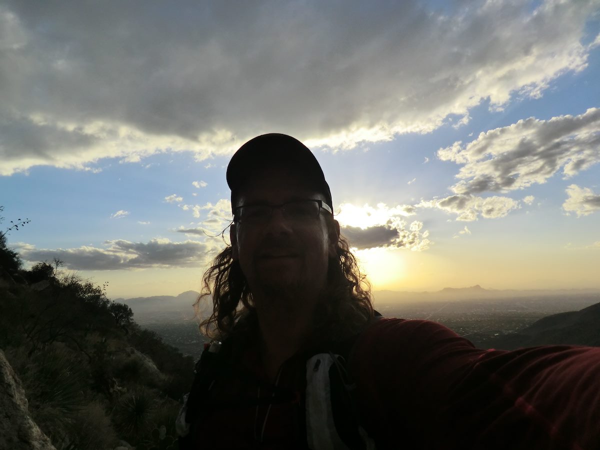 2012 February Pontatoc Ridge at the End of Trail Sign