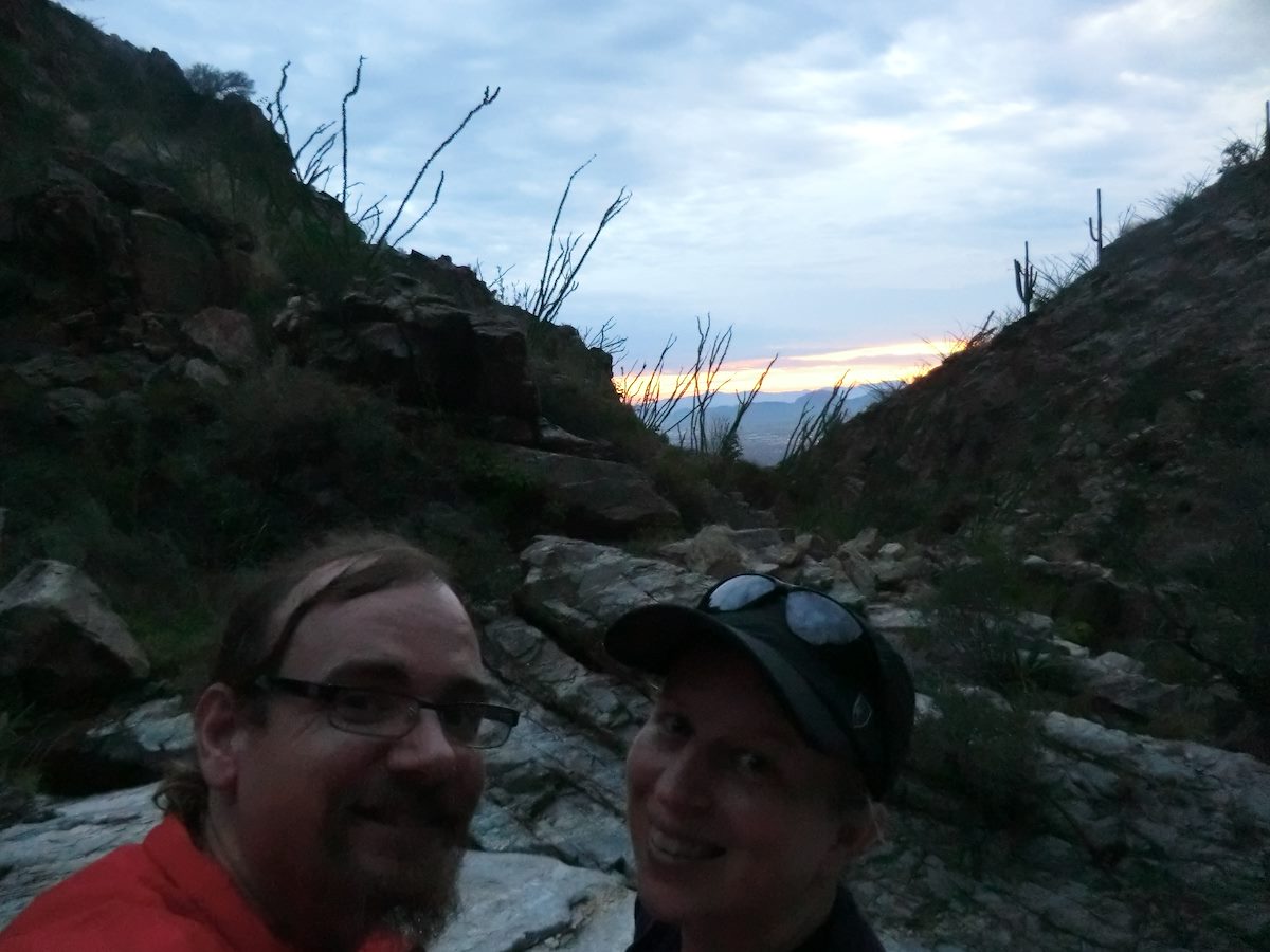 2012 July 3rd Wash Crossing in Pontatoc Canyon