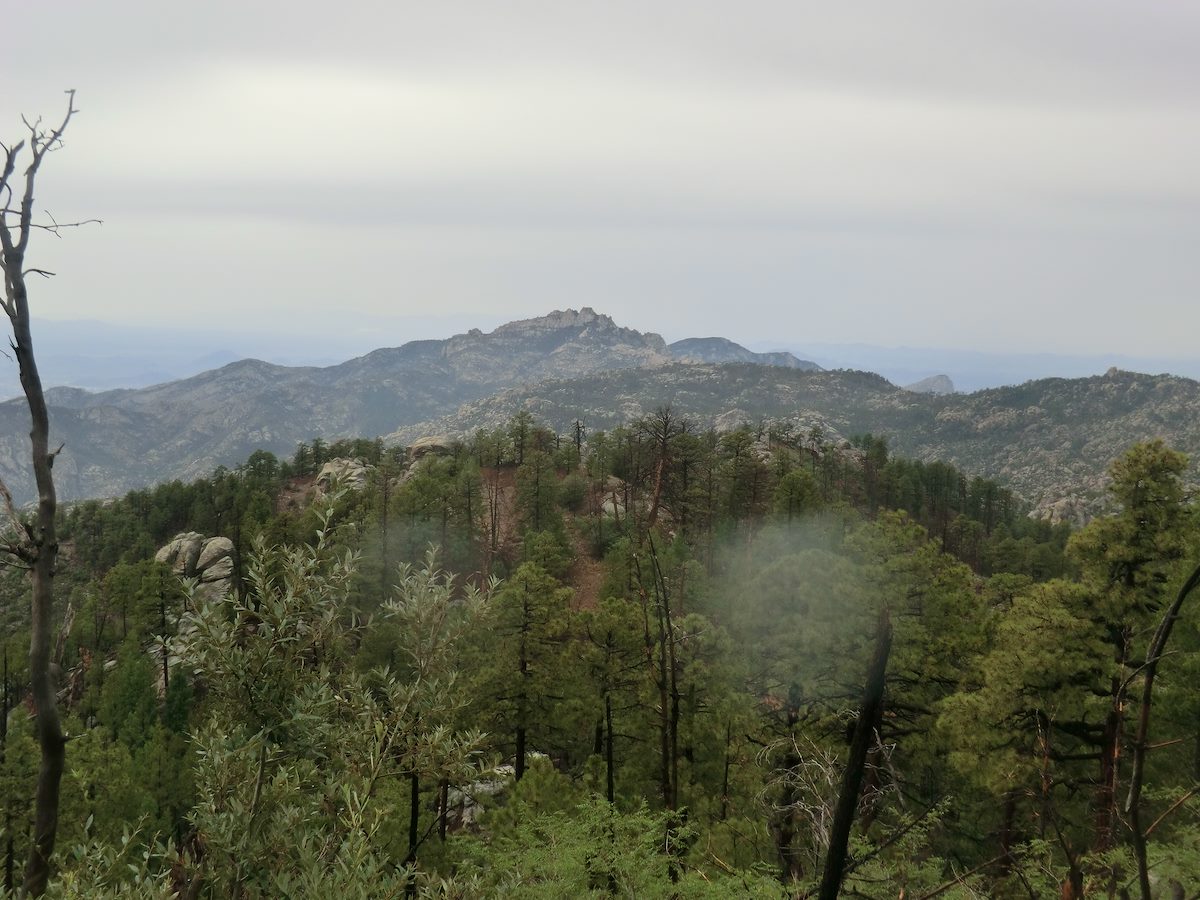 2012 July Cathedral Rock, Mount Kimball and Table Mountain